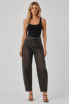 Yüksek Bel Barrel Fit Jean Pantolon