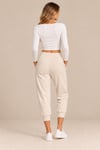 Yüksek Bel Cepli Jogger Pantolon