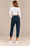 Yüksek Bel Cepli Jogger Pantolon