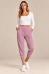 Yüksek Bel Cepli Jogger Pantolon