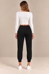 Yüksek Bel Cepli Jogger Pantolon