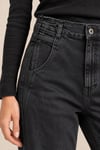 Yüksek Bel Wide Leg Jean