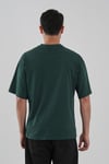 Yumuşak Dokulu Bisiklet Yaka Oversize T-shirt