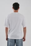 Yumuşak Dokulu Bisiklet Yaka Oversize T-shirt