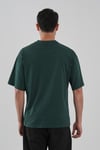 Yumuşak Dokulu Bisiklet Yaka Oversize T-shirt