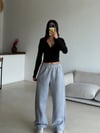 2 KULLANIM GRİ BAGGY EŞOFMAN ALTI