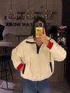 AYICIK NAKIŞLI PELUŞ SWEATSHİRT