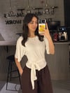 BEYAZ 2 KULLANIMLI BAĞLAMALI BODY