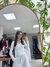 BEYAZ FERMUARLI SOFT TOUCH BODYSUİT