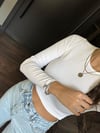BEYAZ FİTİLLİ CROP 