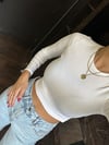 BEYAZ FİTİLLİ CROP 