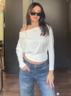 BEYAZ KAYIK YAKA BOL BODY