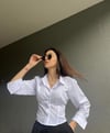 BEYAZ KORSELİ GÖMLEK