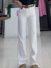 BEYAZ WIDE LEG JEAN