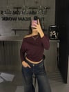 BORDO DÜŞÜK OMUZ BOL BODY