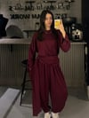 BORDO FULARLI MODAL TAKIM