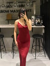 BORDO SANDY YIRTMAÇLI  ELBİSE