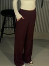 BORDO SİMLİ ASTARLI PANTOLON
