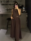 BORDO TENSEL ETEK BLUZ TAKIM