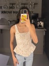 DANTEL BAĞLAMALI KORSE  BLUZ