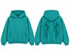 FC ANGEL 3 İPLİK ŞARDONLU PULLU  TURKUAZ SWEATSHIRT