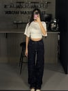FC FULL TAŞLI HAM KOT DİKİŞLİ STRAIGHT JEAN