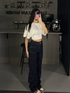 FC FULL TAŞLI HAM KOT DİKİŞLİ STRAIGHT JEAN