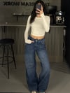 FC FULL TAŞLI KOYU KOT BAGGY JEAN