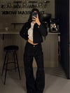 FC FULL TAŞLI SİYAH JEAN CEKET TAKIM