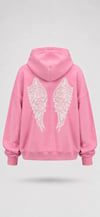 FC PEMBE ANGEL DANTEL SWEATSHİRT