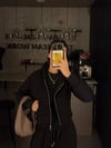 FC SİYAH CROPZIP 3 İPLİK SWEATSHIRT