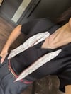 FULARLI POLO YAKA SİYAH TRİKO 