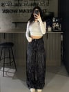 FULL ÇİZGİ TAŞLI WIDE LEG JEAN