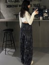 FULL ÇİZGİ TAŞLI WIDE LEG JEAN