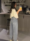 FULL DESEN TAŞLI SKATER JEAN