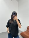 FULL TAŞLI SİYAH TİŞÖRT