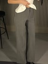 GRİ POLİVİSKON PANTOLON