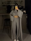 GRİ VİRAL 3 LÜ SET TAKIM