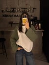 HAKİ REGLAN KOL SWEATER