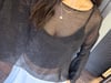 IŞILTILI SİYAH CROP 