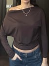 KAHVE DÜŞÜK OMUZ BOL BODY