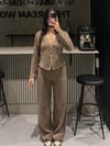 KAHVE VİRAL TRİKO TAKIM