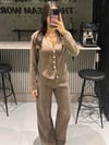 KAHVE VİRAL TRİKO TAKIM