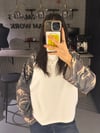 KAMUFLAJ REGLAM KOL SWEATER