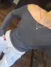 KAYIK YAKA ANTRASİT BODY