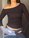 KAYIK YAKA SİYAH BODY