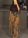 KEMERLİ ETNİK DESEN TÜL  ETEK