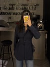 LACİVERT ÇİFT TARAF BAĞLAMALI GÖMLEK