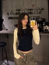 LACİVERT PARÇALI BODY