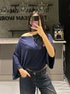 LACİVERT YARASA KOL BODY